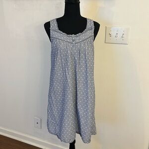 Croft & Barrow Lightweight Cotton Sleeveless Boho Babydoll Dress, Sz. S.